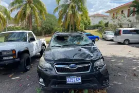 2016 Subaru XV wreckage