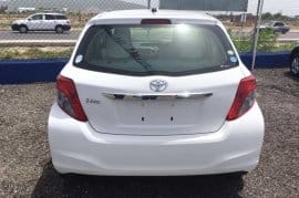 White 2012 Toyota Vitz