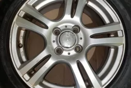 15” rims with tyres